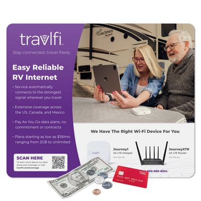 Origin'L Fabric® Heavy Duty Fabric Counter Mat-9"x11"x1/8"